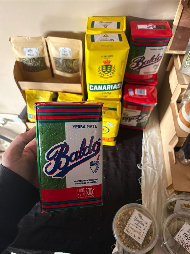 Paquete de yerba mate Baldo 500 g