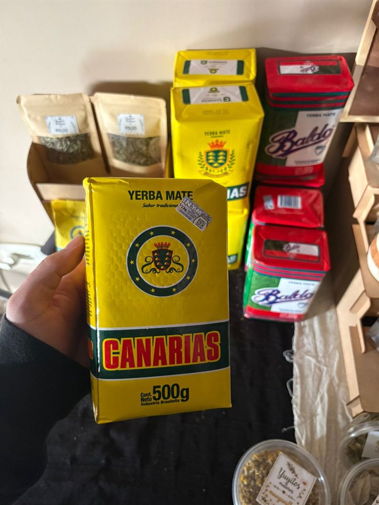 Paquete de yerba mate Canarias 500 g